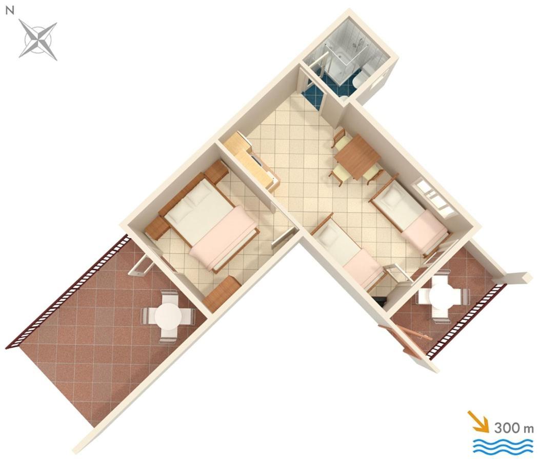 Apartments With A Parking Space Stanici, Omis - 2818 Tice Exterior foto